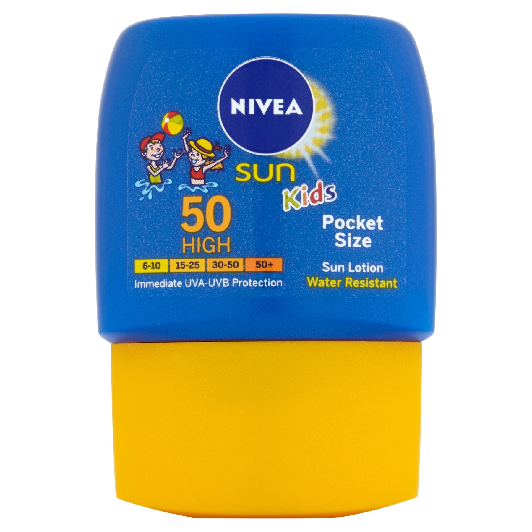 Nivea Sun Cream Childrens Pocket Size F50 50ml (BD254562)