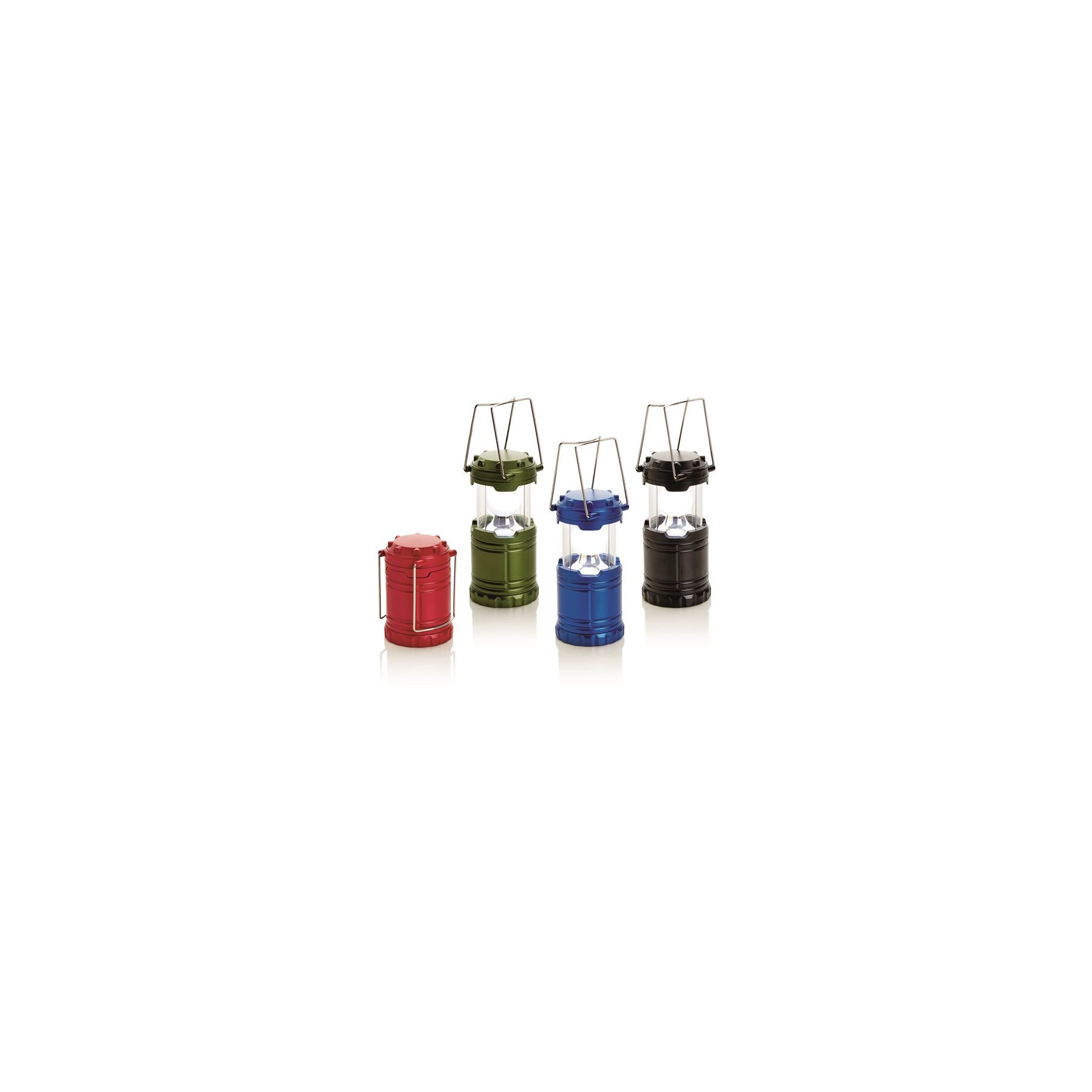Premier Garden 6 Led Pop Up Camping Lantern Assorted (BL171214)