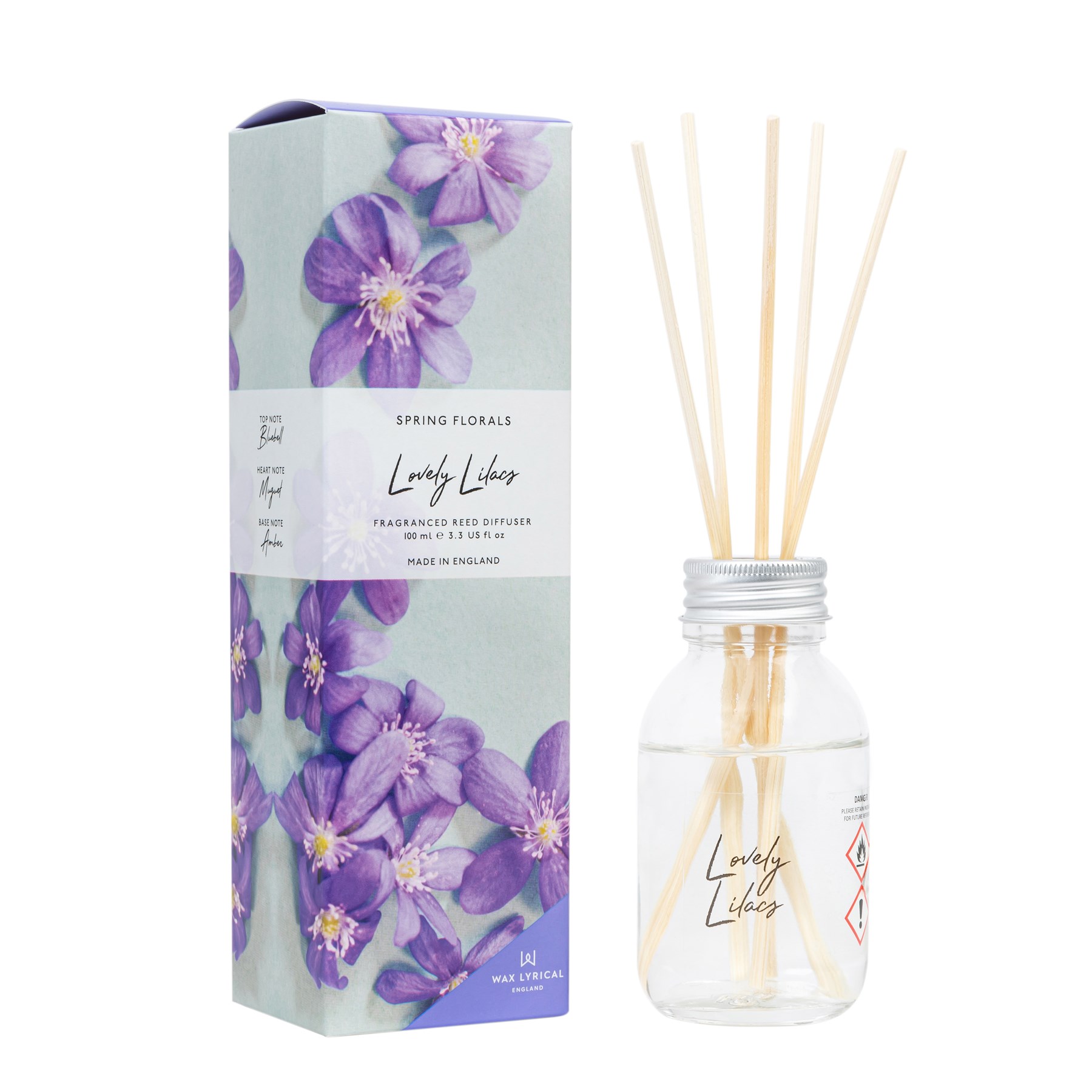 Wax Lyrical Diffuser Lovely Lilacs 100ml (PR1103)