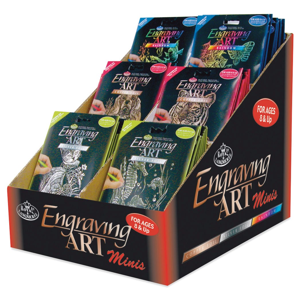 Royal Brush Mini Engraving Art Set Assorted (PDQMEA)