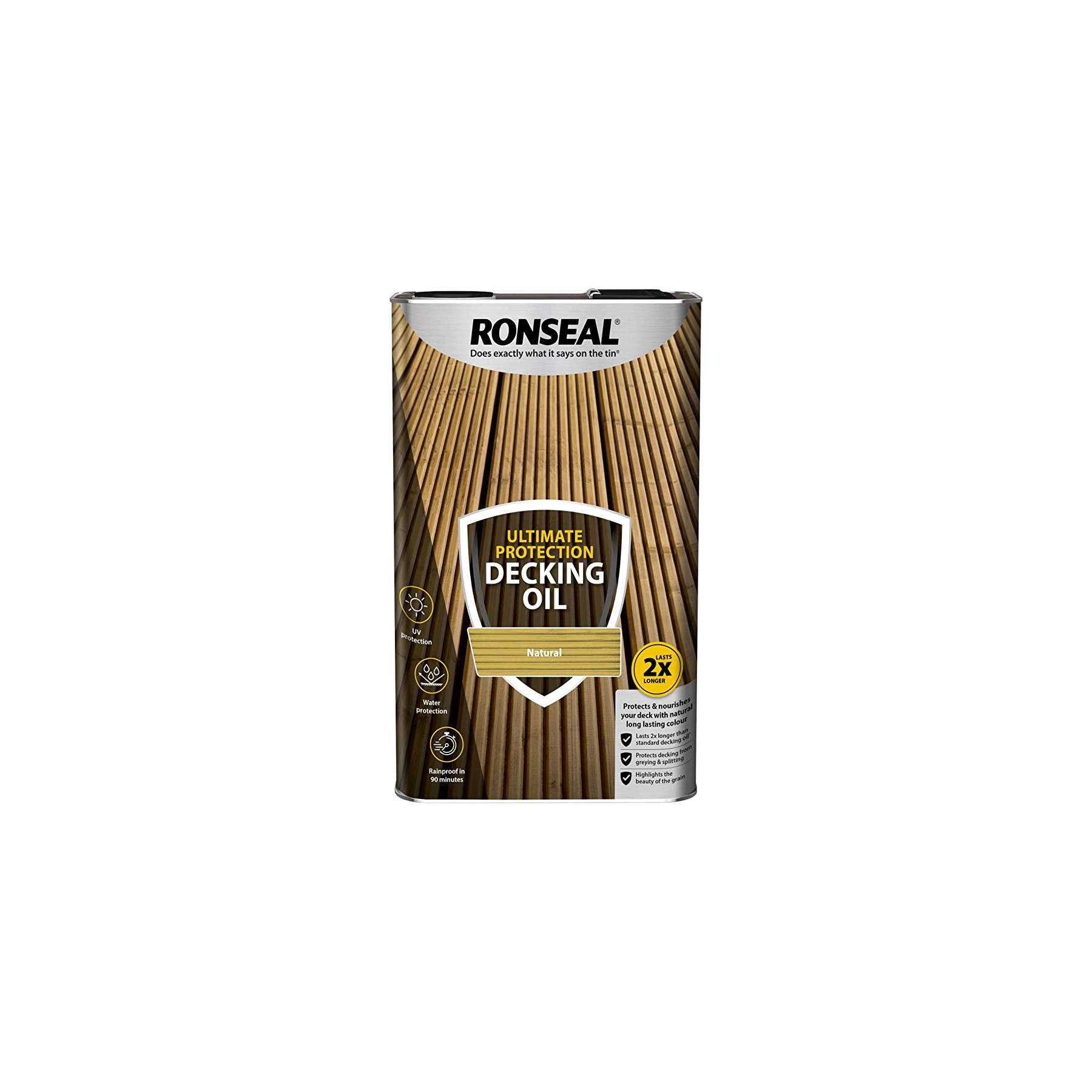Ronseal Ultimate Decking Oil Nat 5lt (37297)
