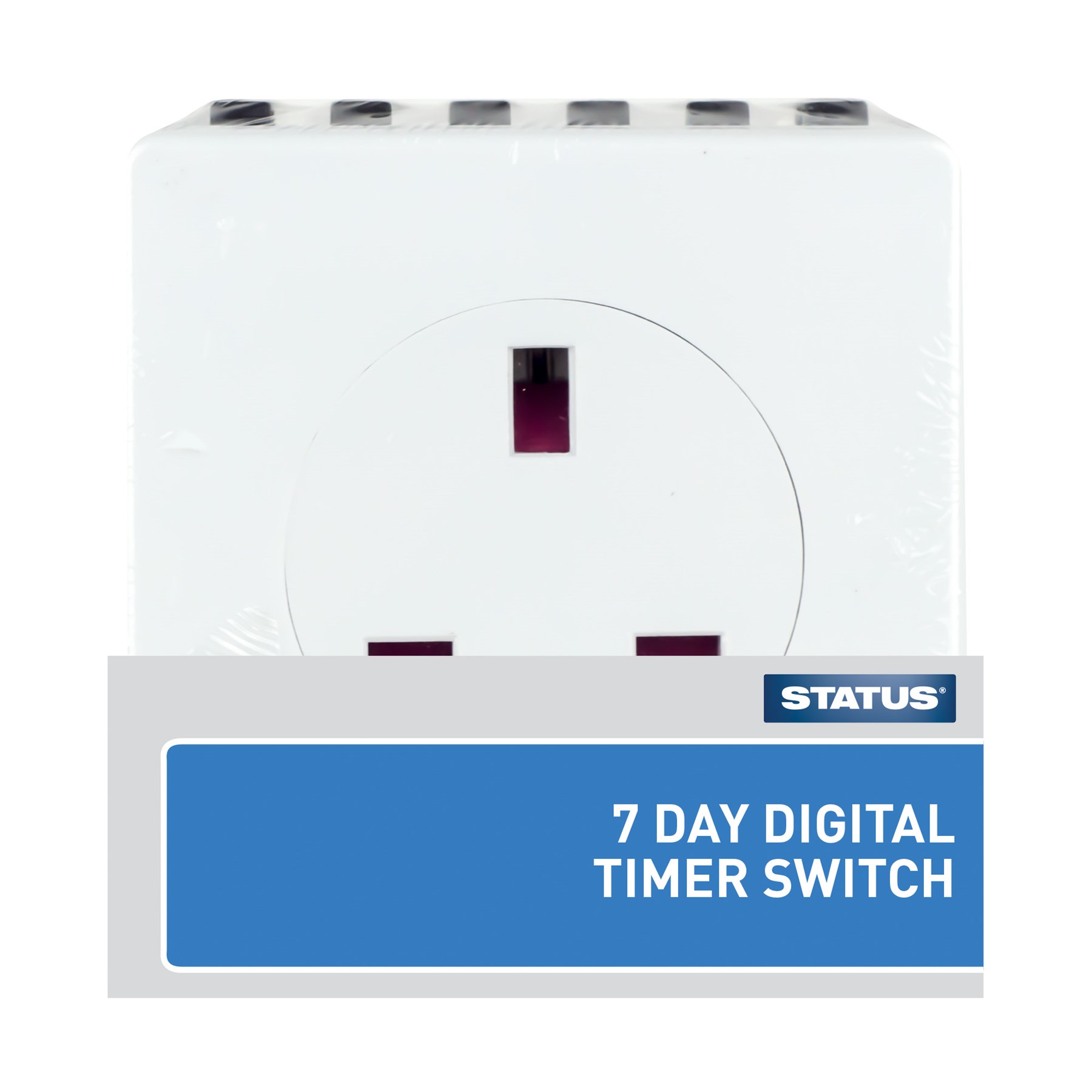 Status 7 Day Digital Plug In Timer (S7DDT3)
