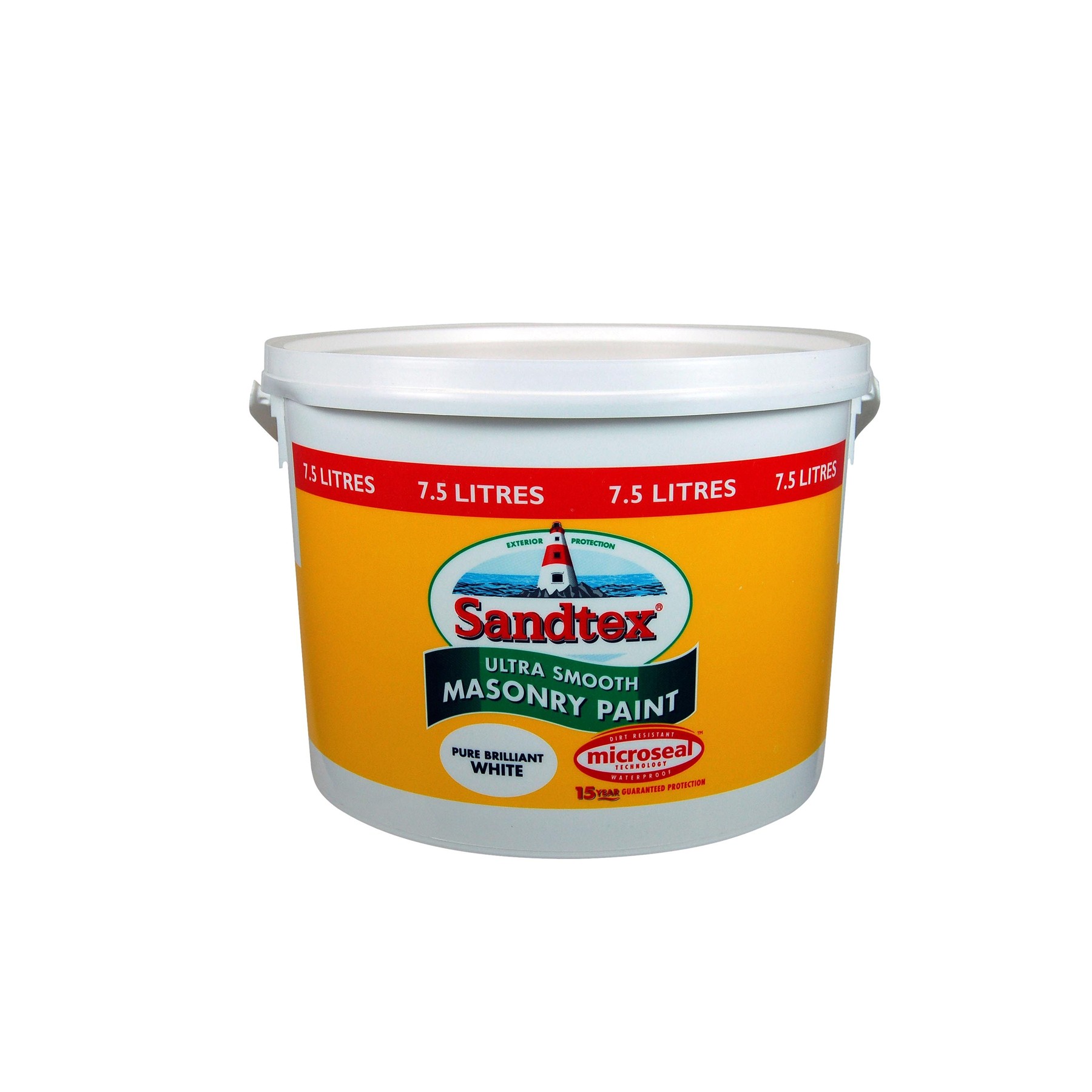 Sandtex Masonry Paint Brilliant White 7.5l (5032299)