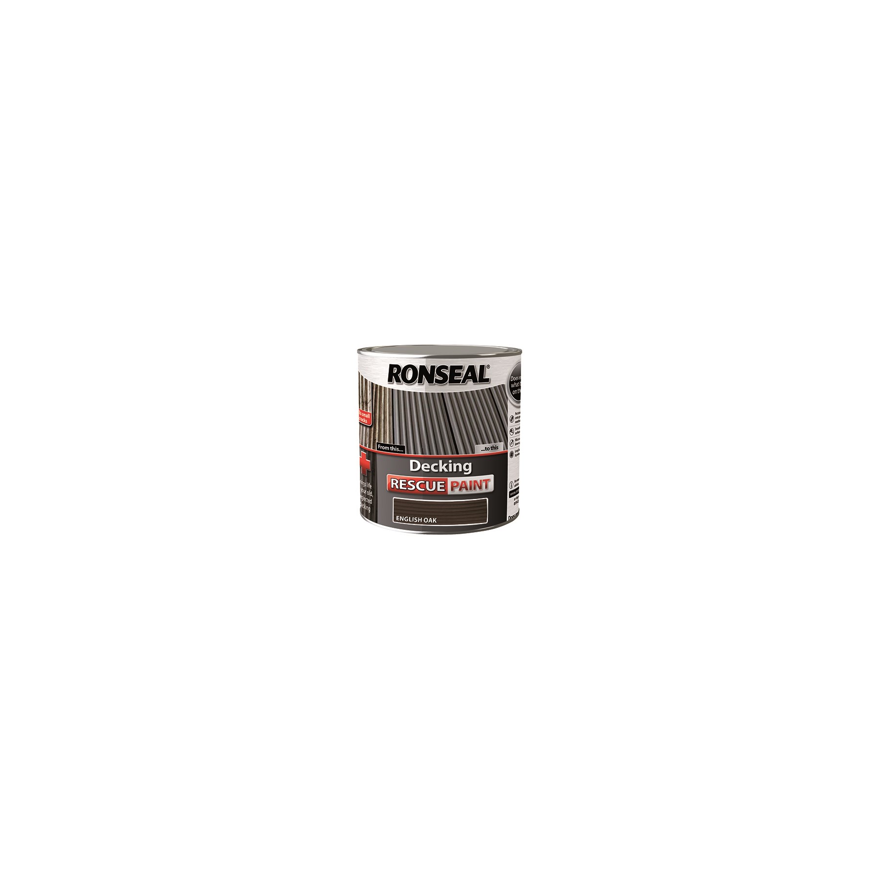 Ronseal Ultimate Decking Paint English Oak 2.5l (39148)