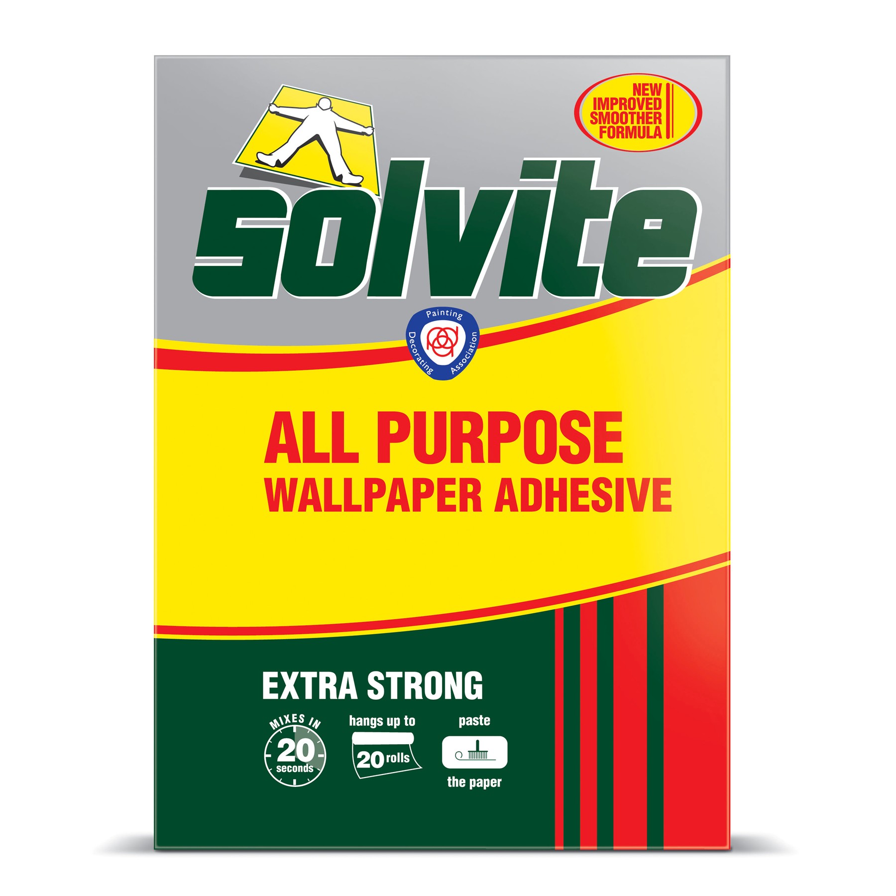 Solvite All Purpose Wallpaper Paste 20 Roll (1591213)
