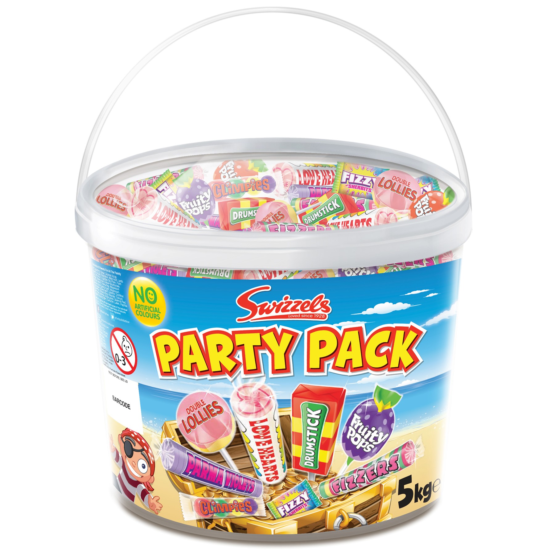 Swizzels Matlow Party Sweets Tub 5kg (70373)