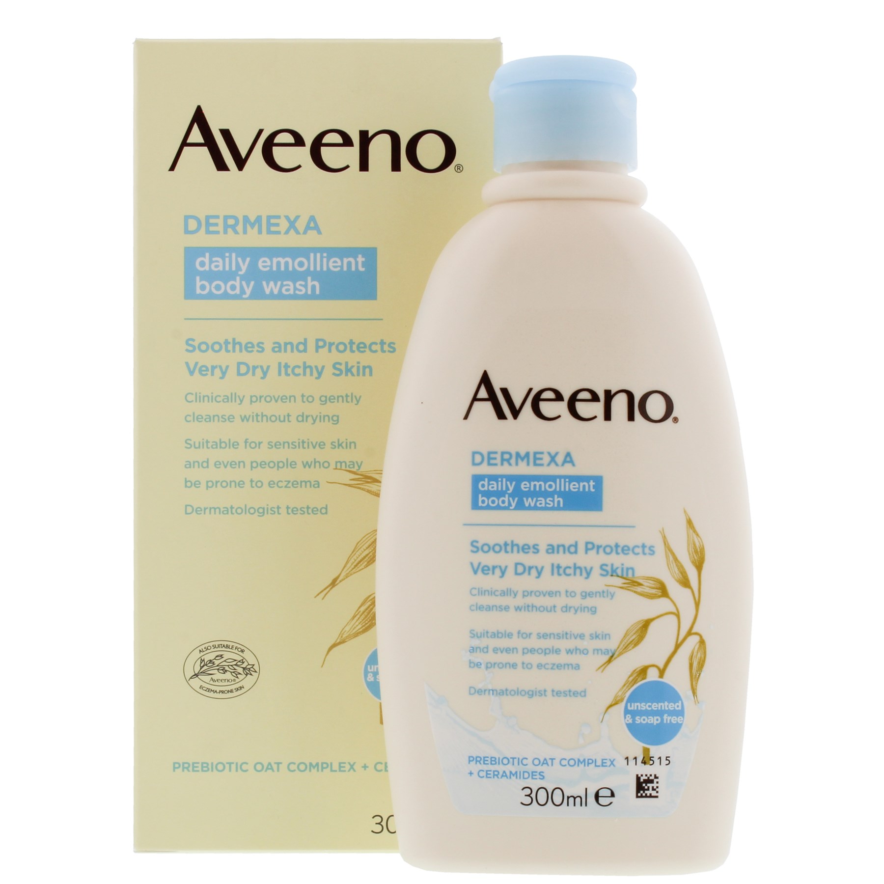 Aveeno Dermexa Body Wash 300ml (TOAVE040)