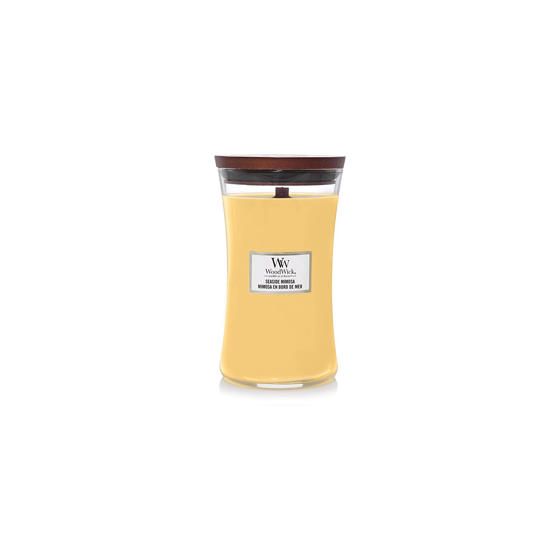 Woodwick Hourglass Candle Seaside Mimosa Large (93085E)