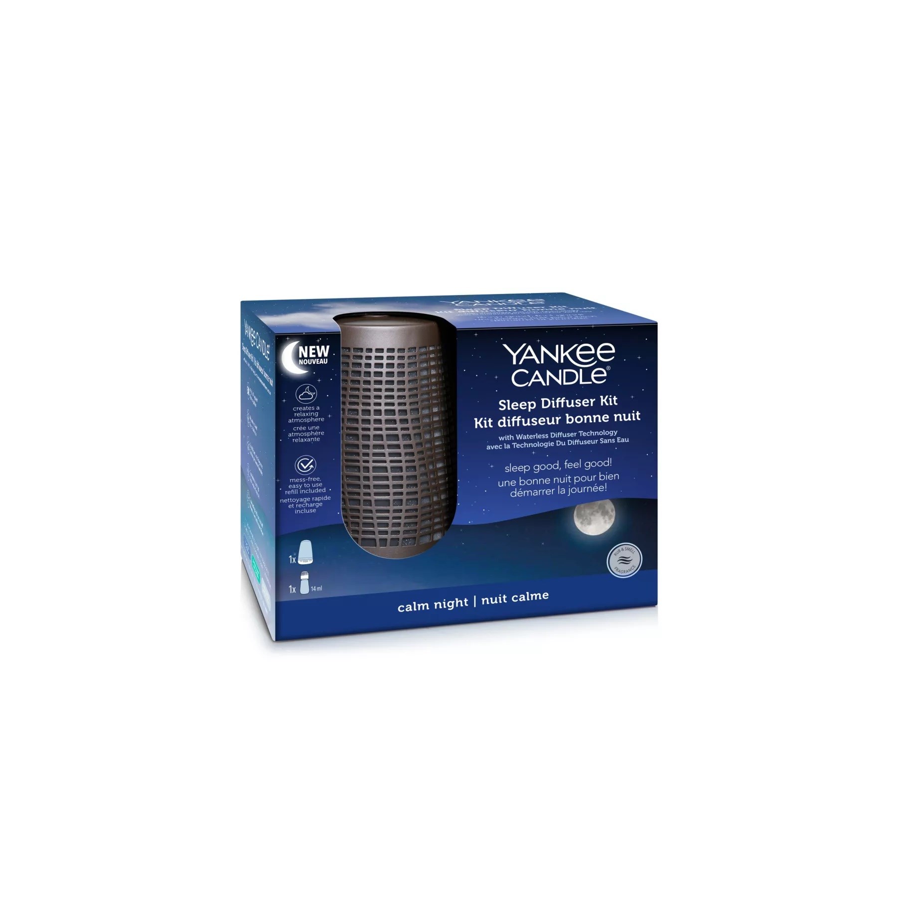 Yankee Candle Yankee Bronze Sleep Diffuser Starter Kit (1629622E)