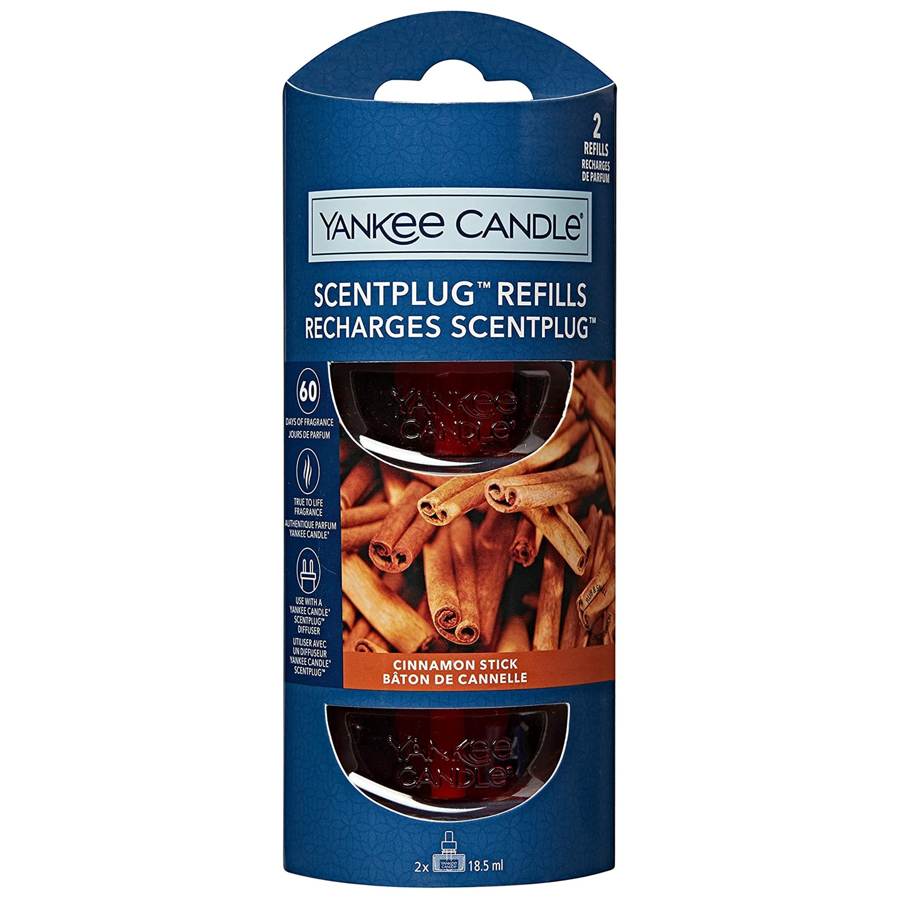 Yankee Candle Yankee Scent Plug Refill Cinnamon Stick (1629317E)