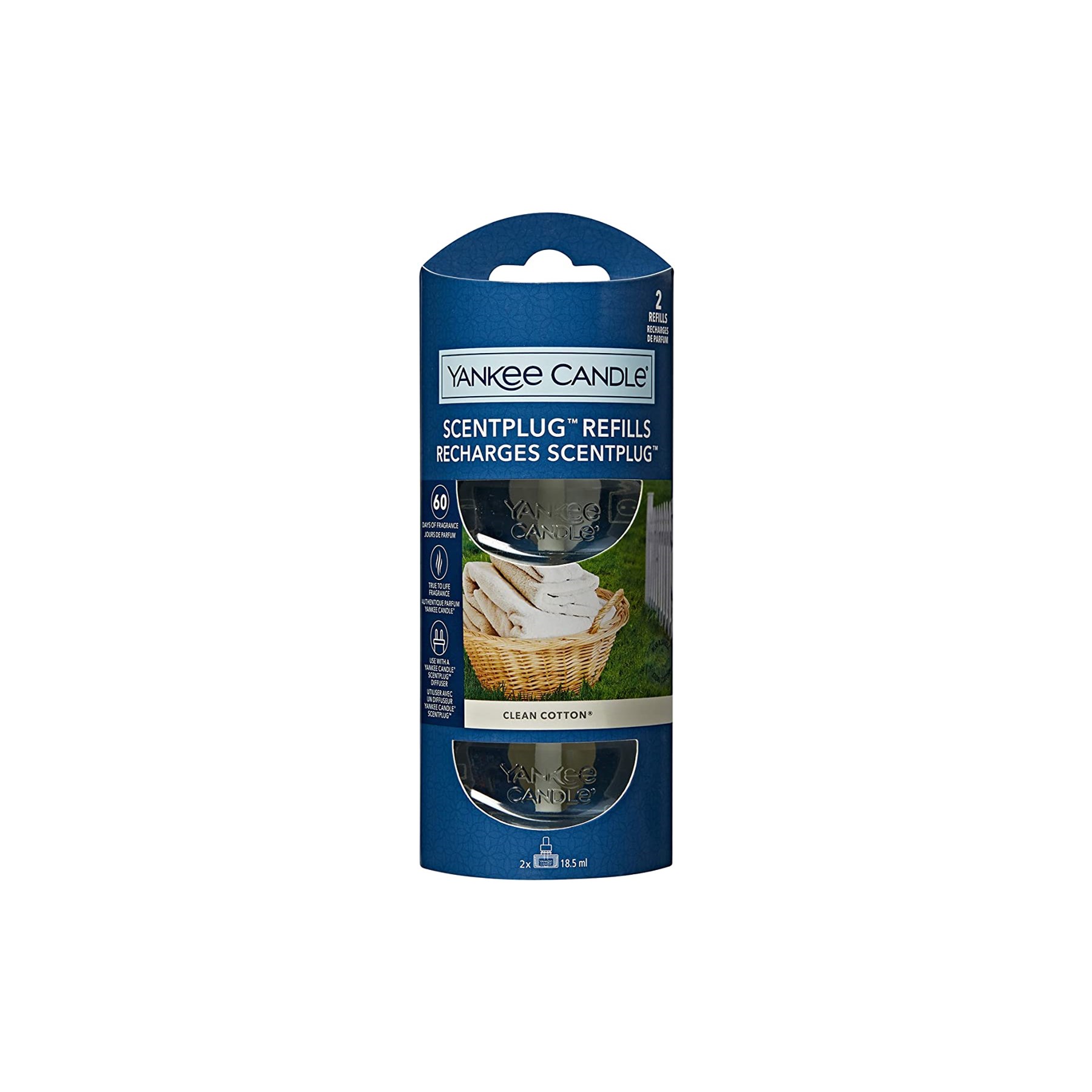 Yankee Candle Yankee Scent Plug Refill Clean Cotton (1723617E)