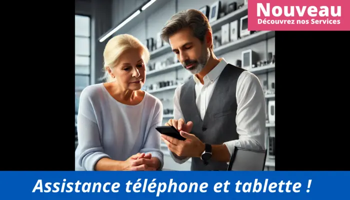 Assistance pour votre smartphone ou tablette ? Un expert à votre écoute pour seulement 15 € !