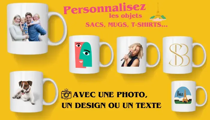 Personnalisez votre Mug pour seulement 8,95€ avec BilletGratuit ! (pas de frais de port)