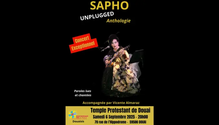 Sapho : Unplugged Anthologie (Eglise Protestante de Douai)
