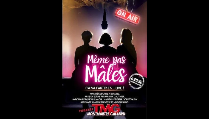 Même pas mâles (Théâtre Montmartre Galabru)