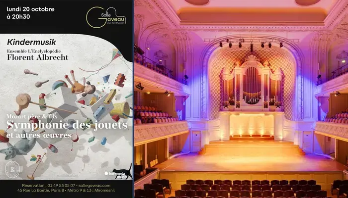 Mozart père & fils – Symphonie des jouets et autres œuvres (Salle Gaveau) 😍 😍