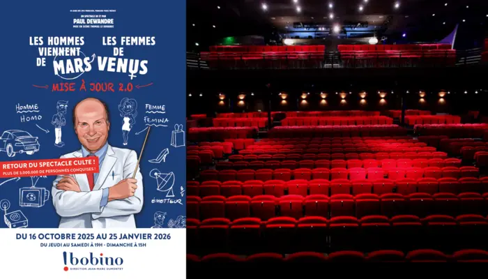 Les hommes viennent de Mars, les femmes de Vénus (Bobino) 😍 😍