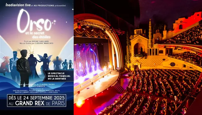 Orso et le Secret des Étoiles avec Claudia Tagbo (Le Grand Rex)  😍 