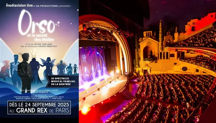 Orso et le Secret des Étoiles avec Claudia Tagbo (Le Grand Rex)  😍 