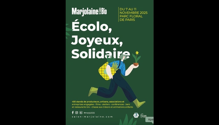 Salon Marjolaine Bio au Parc Floral