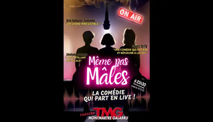 Même pas mâles (Théâtre Montmartre Galabru)