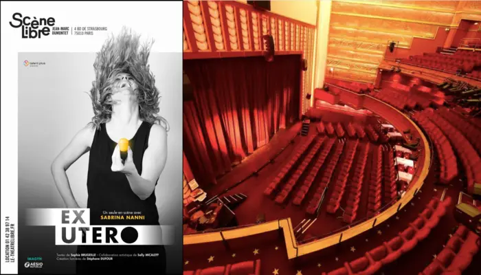 Sabrina Nanni dans Ex Utero (Théâtre Libre) ("Opportunité Exclusive 😍")