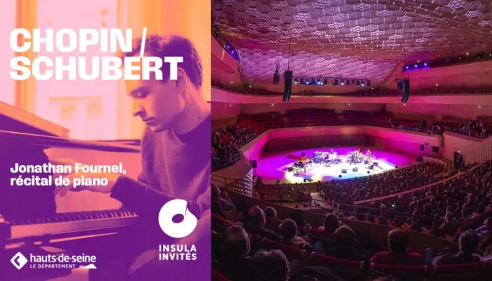 Chopin / Schubert ,Jonathan Fournel, piano (LA SEINE MUSICALE) ✨😍 😀💖 🔥 - 29 janvier