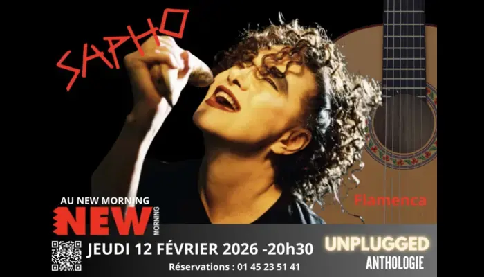 Sapho "Unplugged Anthologie" (New Morning)(Invitations Exclusives 💖)