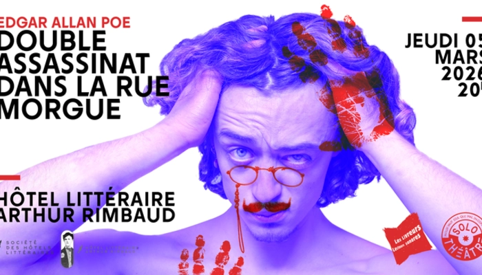 Double assassinat dans la rue Morgue, d'Edgar Allan Poe • Solo Théâtre