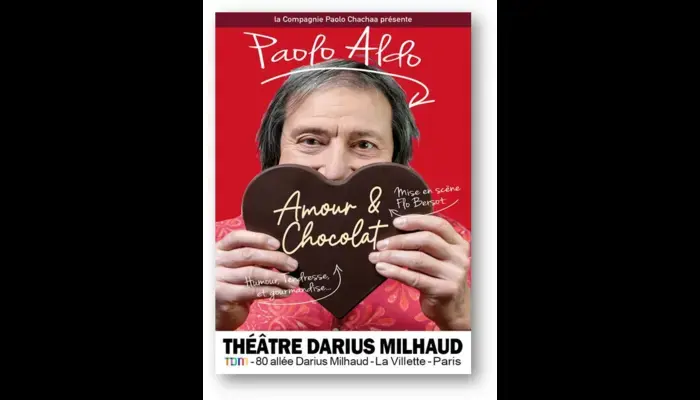 Paolo Aldo dans Amour & Chocolat  (Théâtre Darius Milhaud)