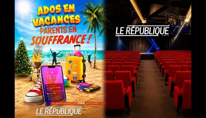 ☀️😂💛 Ados en vacances, parents en souffrance ! 🎭🏖️📱 (Le République) 😍