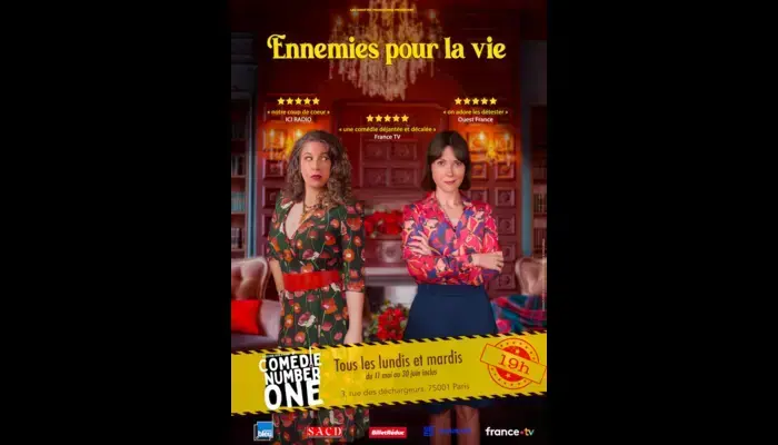🔥✨ Offre exclusive – Ennemies pour la vie (La comédie number one)