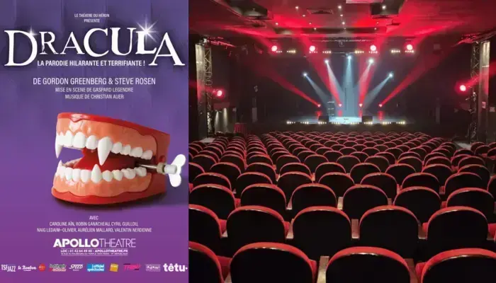 🧛‍♂️🔥 Opportunité : DRACULA, la parodie hilarante et terrifiante... à mourir de rire !(Apollo Théâtre) 