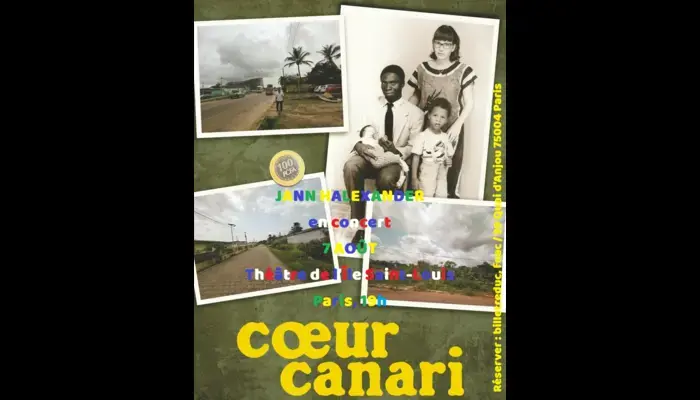 Jann Halexander en concert 'Coeur Canari' au Théâtre de l'Île Saint-Louis le 7 août, Paris(Invitations Exclusives 💖)