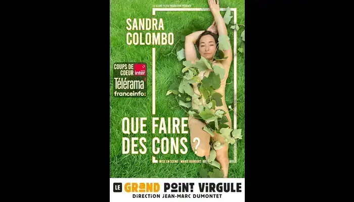 Sandra Colombo dans Que faire des cons ? (La Scène Montparnasse)