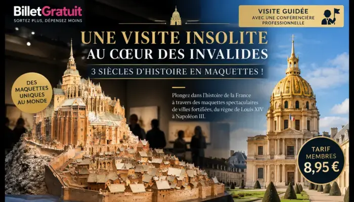 🇫🇷🏰 UNE VISITE INSOLITE AU CŒUR DES INVALIDES : des siècles d’Histoire en maquettes ! 