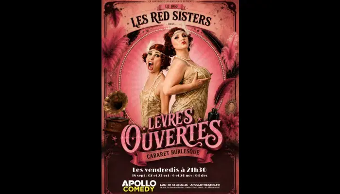 Lèvres ouvertes (Apollo Comedy ) 😍❤️ Opportunité 🤩✨