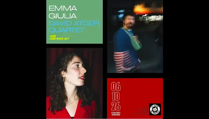 Emma Giulia x David Atger Quartet  (La Dame de Canton) (Invitations Exclusives 💖)