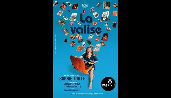 Sophie Forte dans La valise (Théâtre Essaïon)