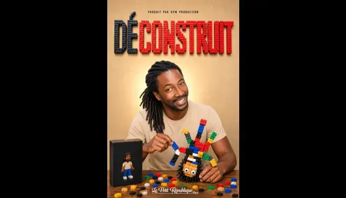Noom Diawara dans Déconstruit (Le Petit République)