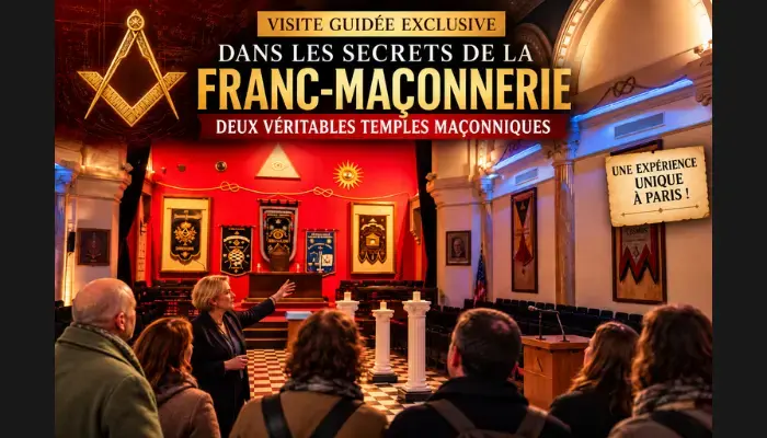 🔺👁️ POUSSEZ LES PORTES DE DEUX VÉRITABLES TEMPLES MAÇONNIQUES ! 🗝️ DÉCOUVREZ LES MYSTÈRES DE LA FRANC-MAÇONNERIE ! ✨