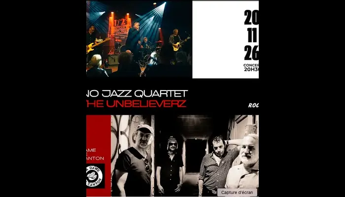 THE UNBELIEVERZ x NO JAZZ QUARTET  (La Dame de Canton) (Invitations Exclusives 💖)