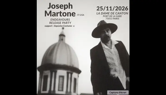 JOSEPH MARTONE x 1ère partie Impostor Costume  (La Dame de Canton) (Invitations Exclusives 💖)