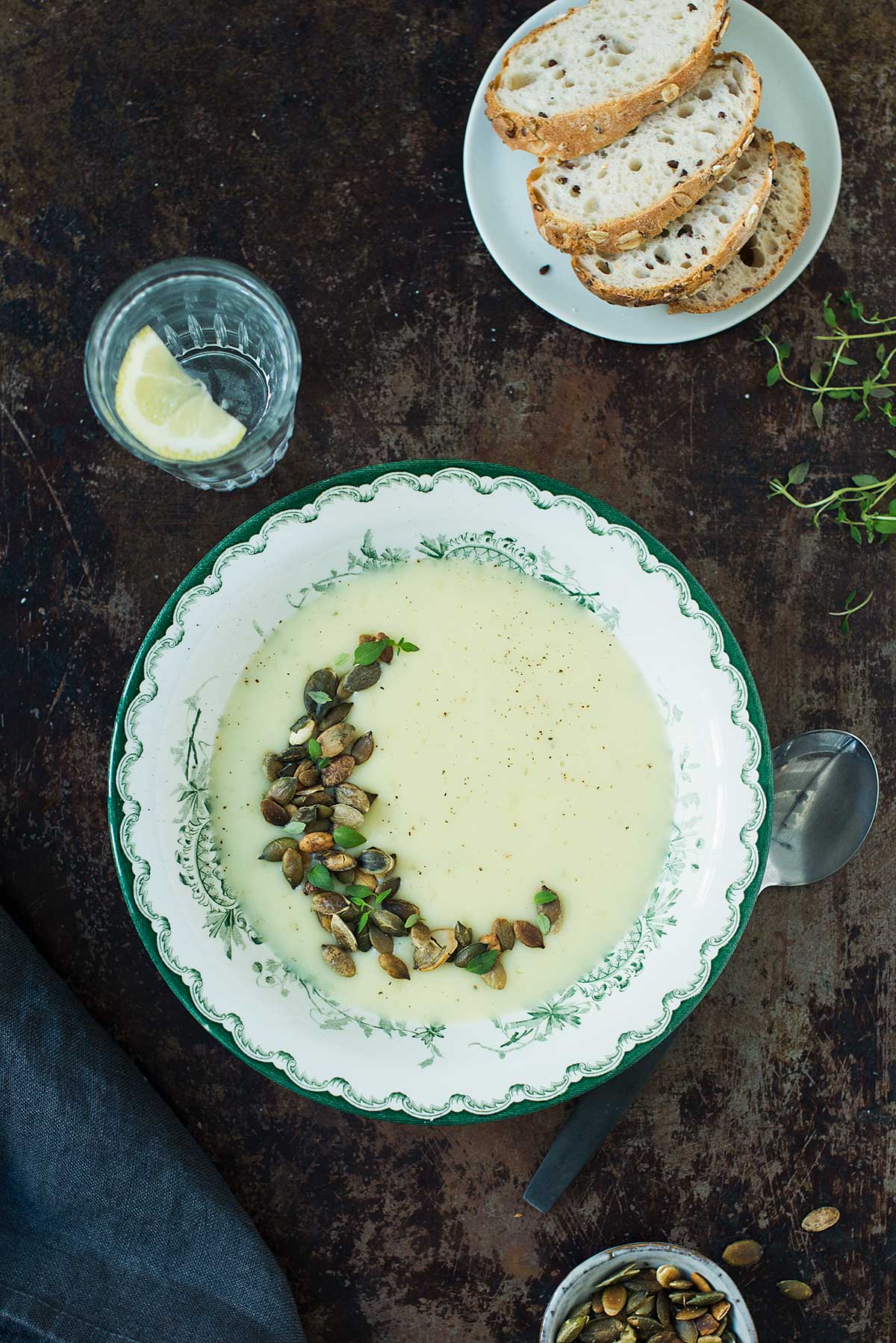 Recept: Potatissoppa med citron och timjan | Frk. Kräsen