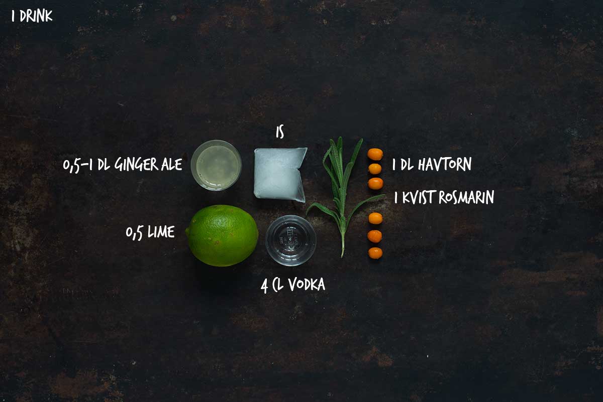 Recept: Drink med havtorn | Frk. Kräsen