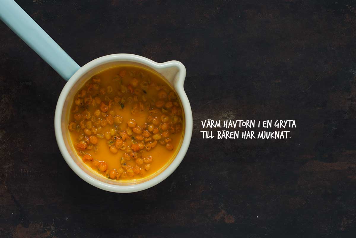 Recept: Drink med havtorn | Frk. Kräsen