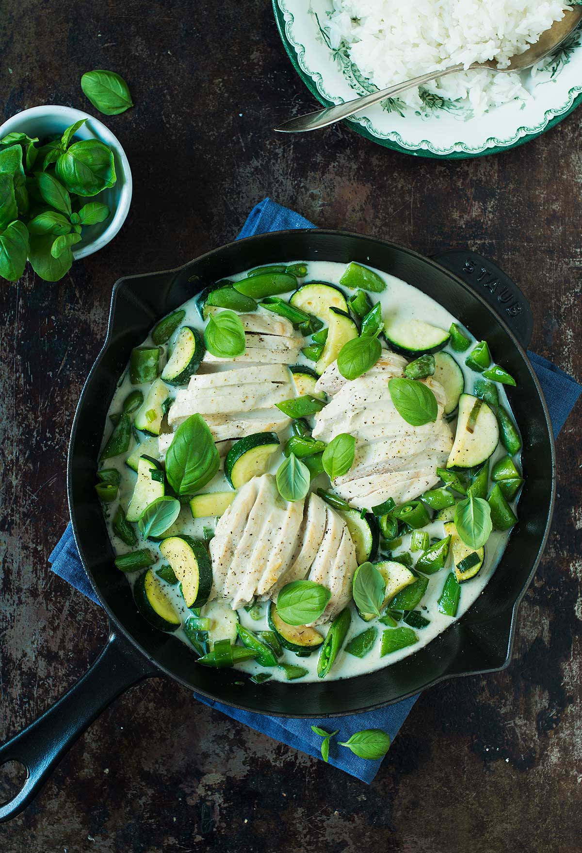 Recept: Kyckling i grön curry | Frk. Kräsen