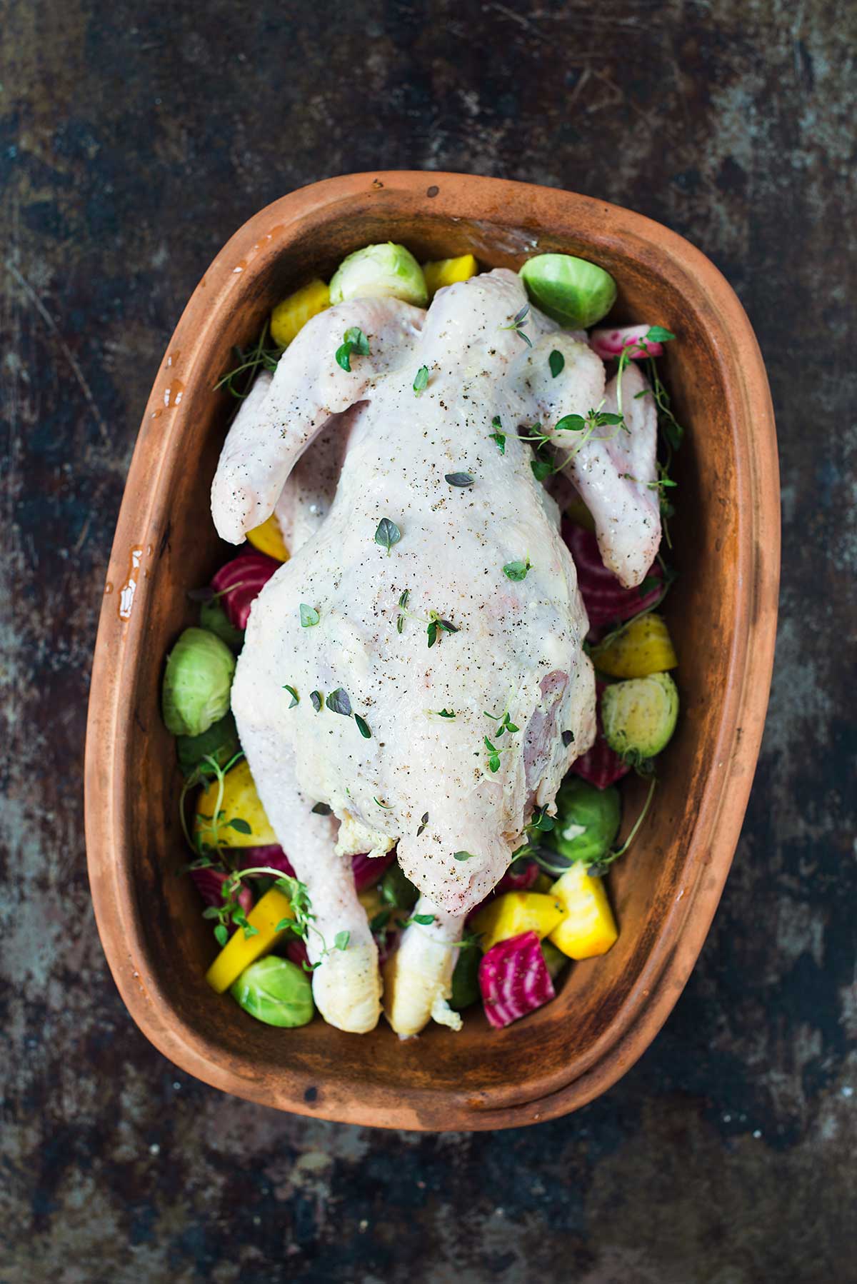 Recept: Hel kyckling i lergryta | Fröken Kräsen