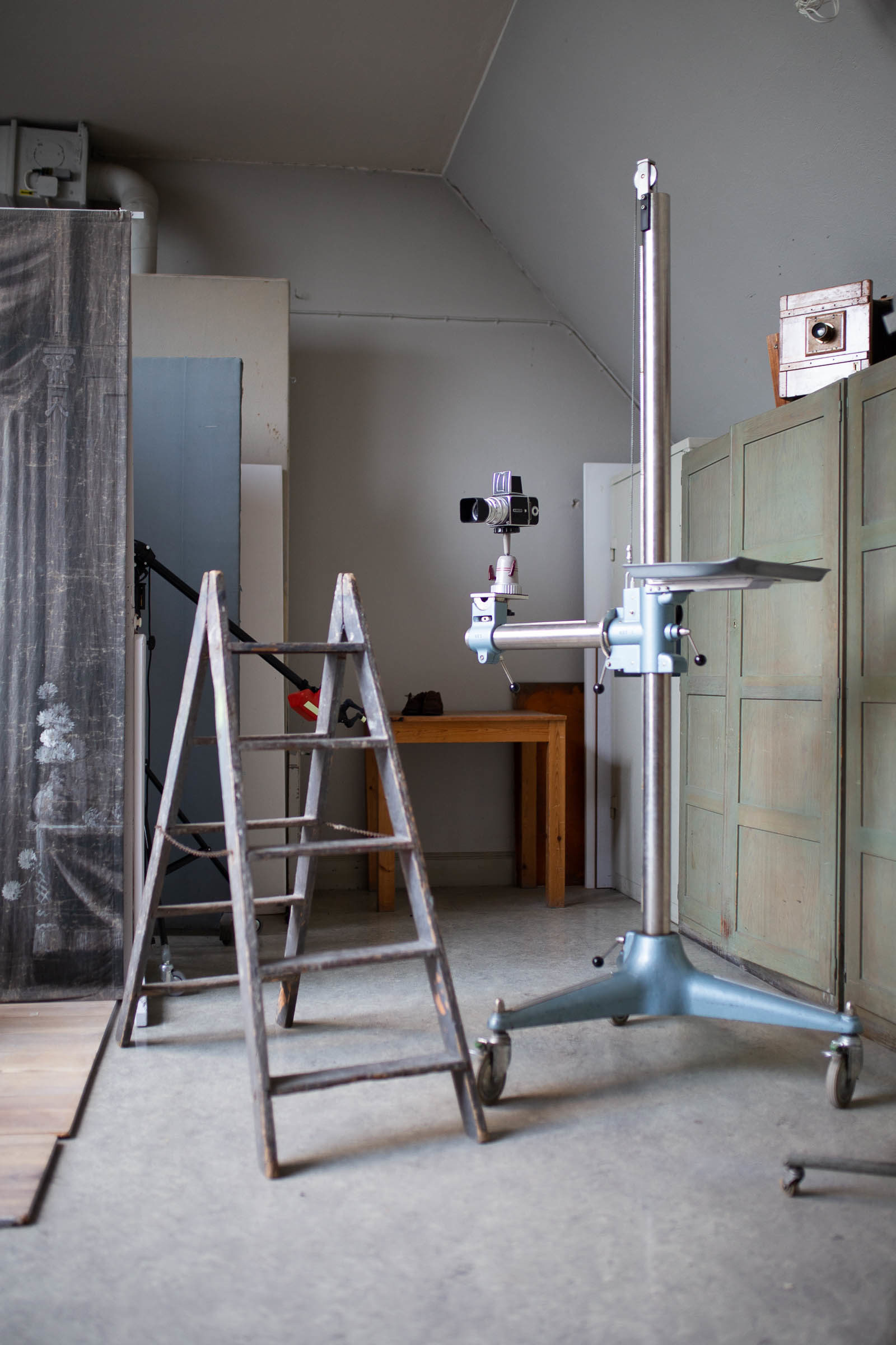 Fotostudion på Nordiska Museet Stockholm