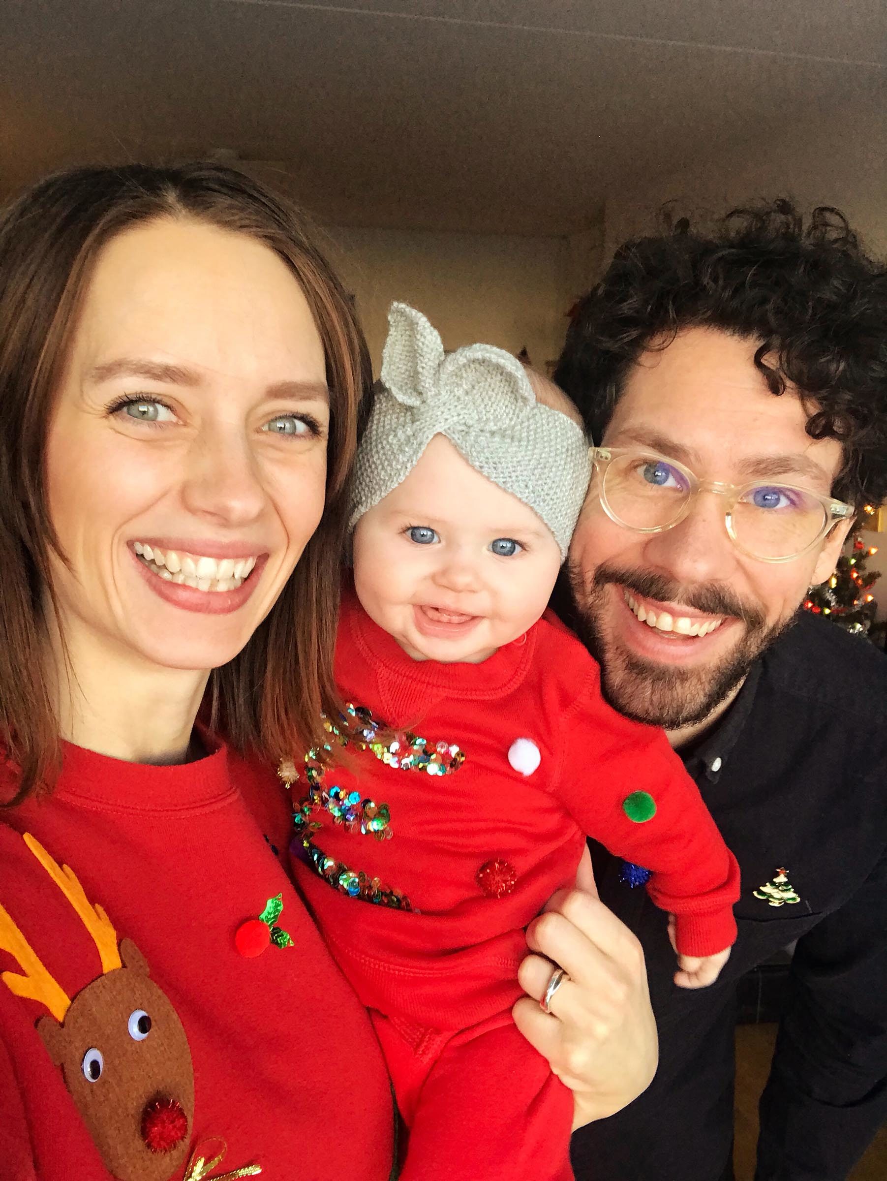 Anna María, Edda, Philip - Julen 2018